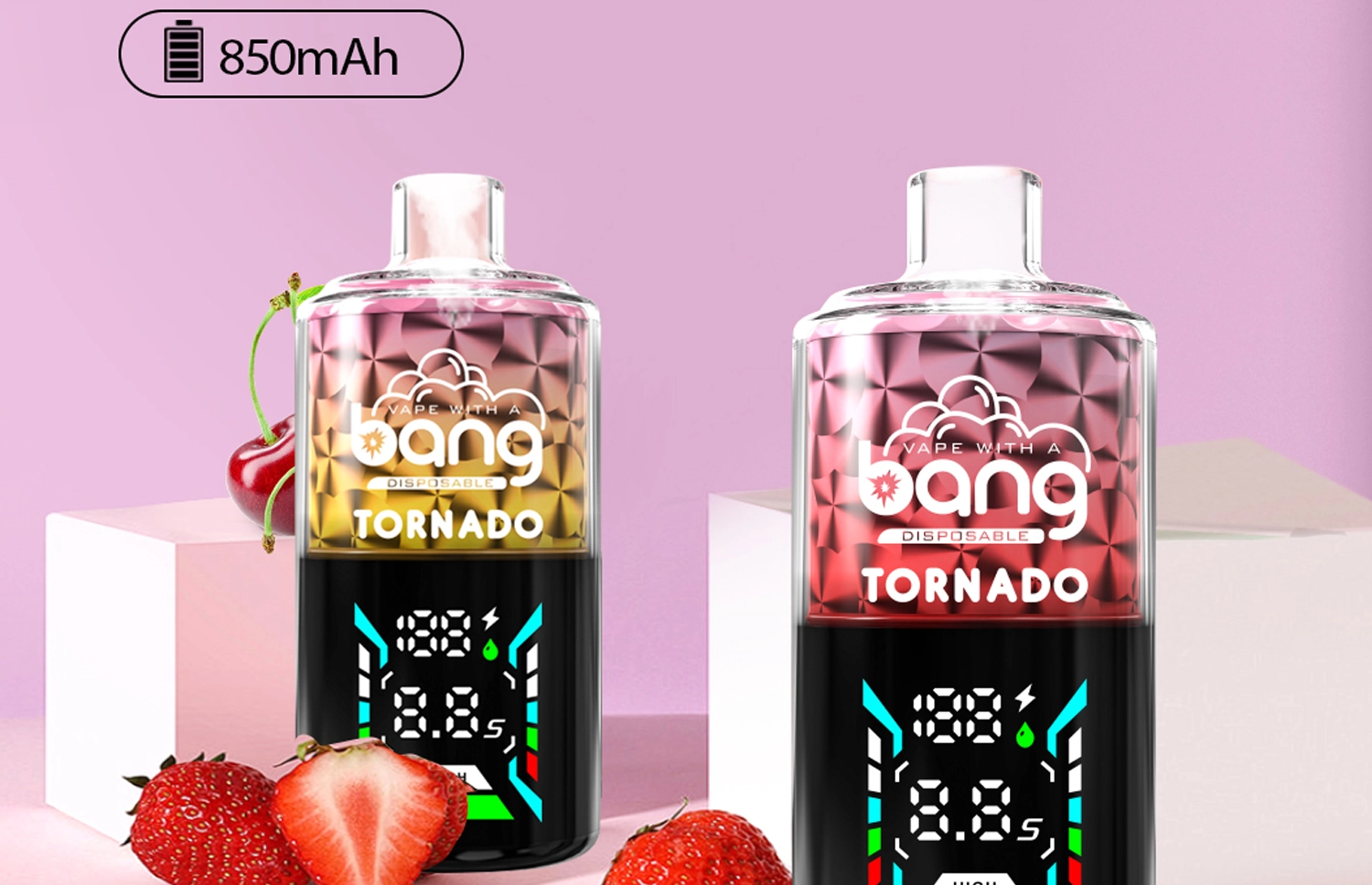 Bang Tornado 40000 4万パフ スマート液晶搭載大容量VAPE 10本セット
