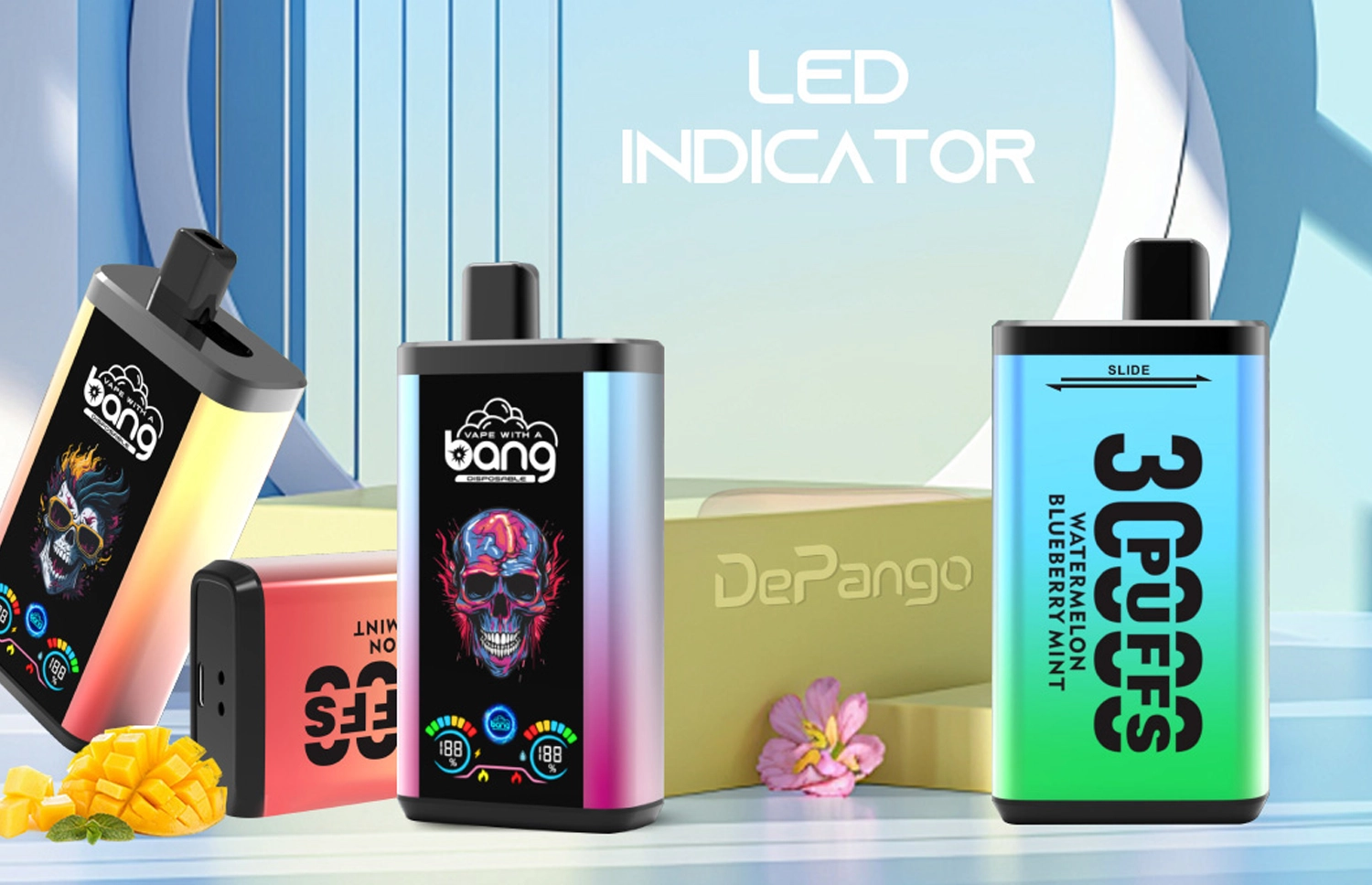Bang 30000 Pro 3万パフ ダブルフレーバー切替式大容量VAPE 10本セット