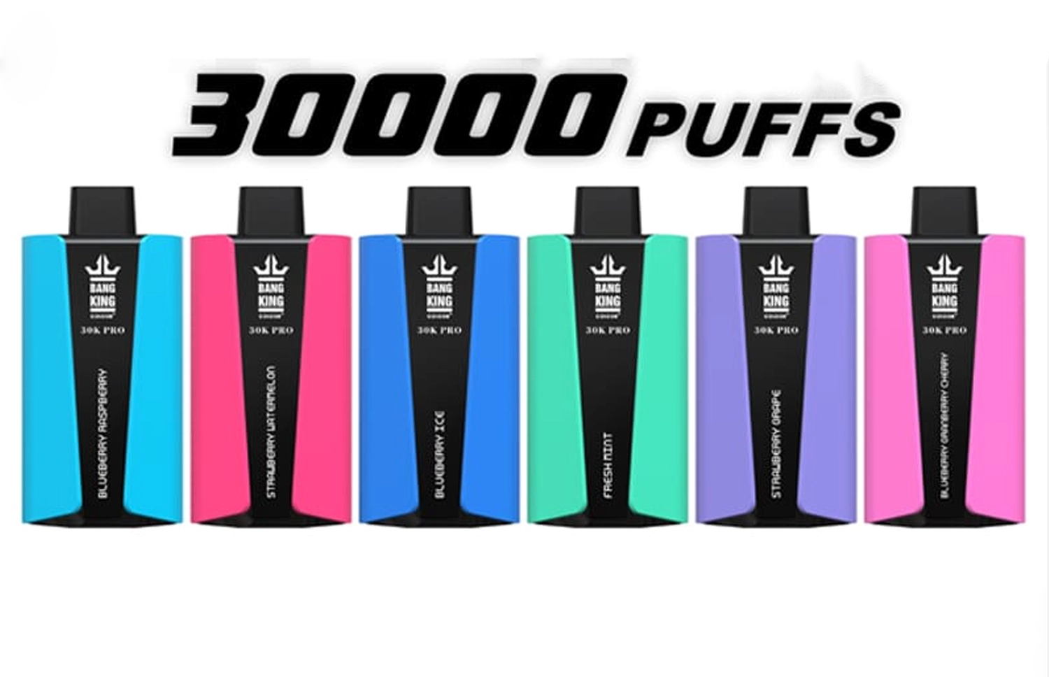Bang King 30000 Pro 3万パフ 人間工学デザイン大容量VAPE 10本セット