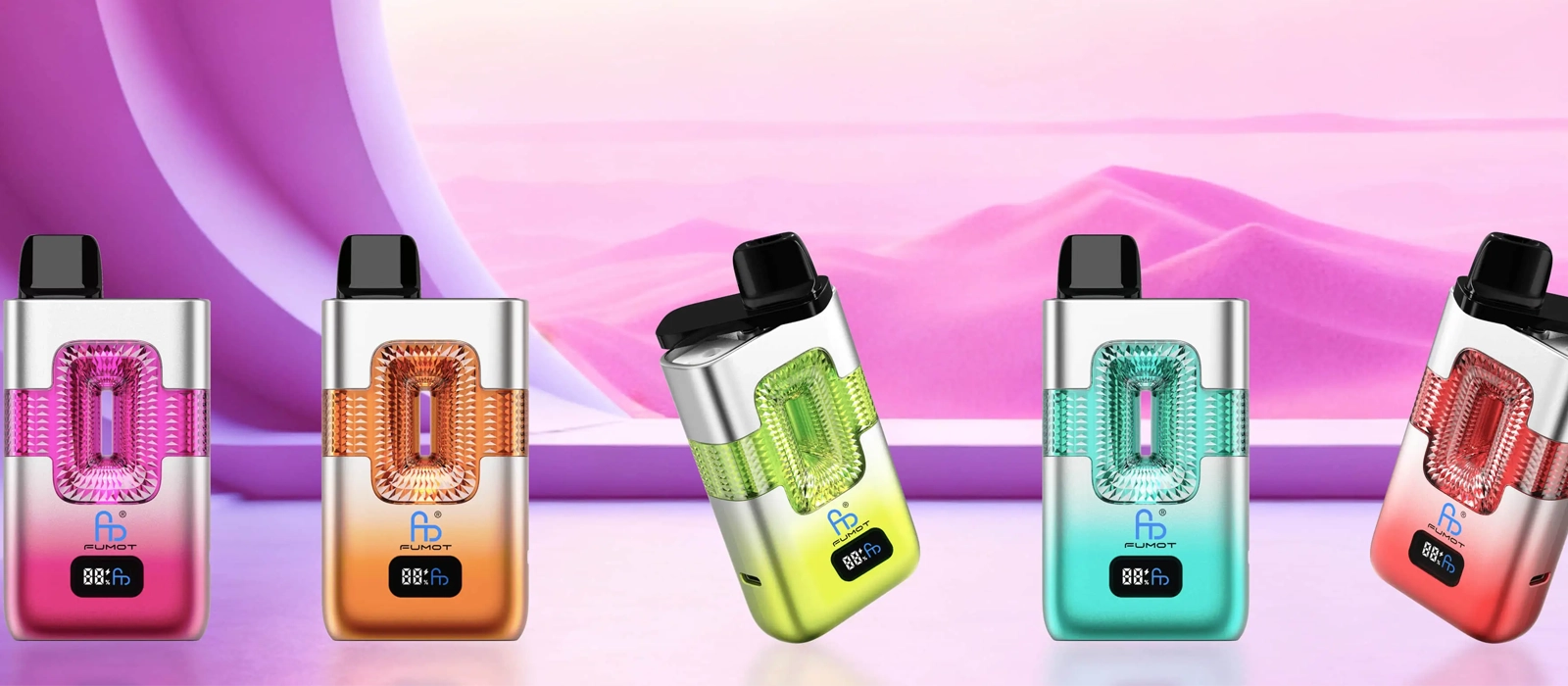 大容量使い捨て電子タバコ Fumot ECO 2in1 50000