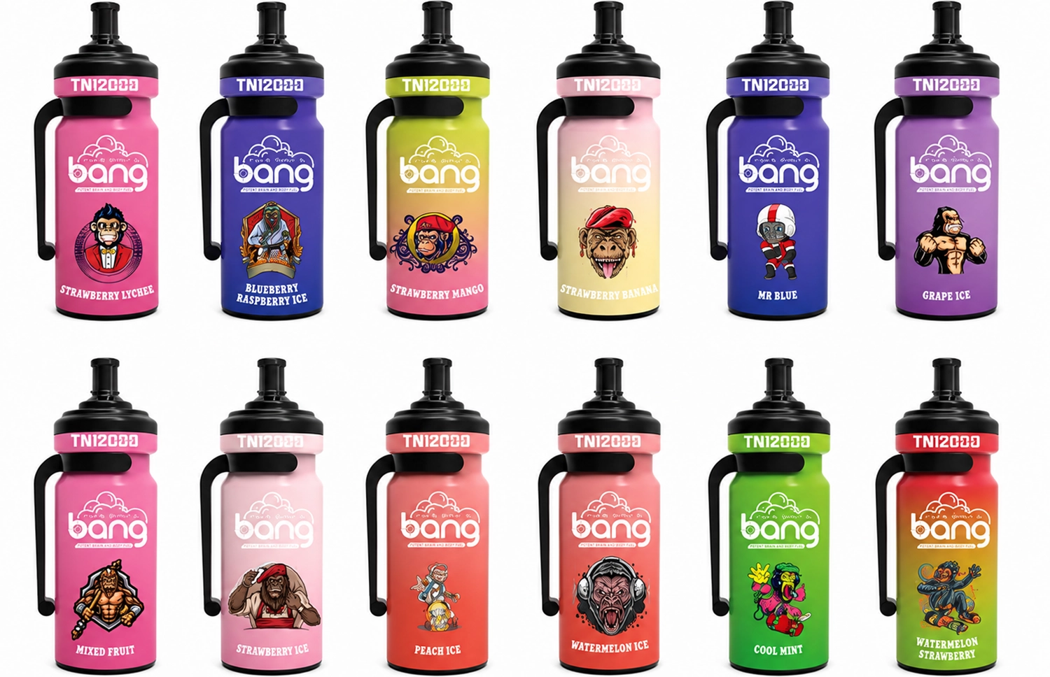 Bang TN 12000 12000パフ ボトル型大容量VAPE